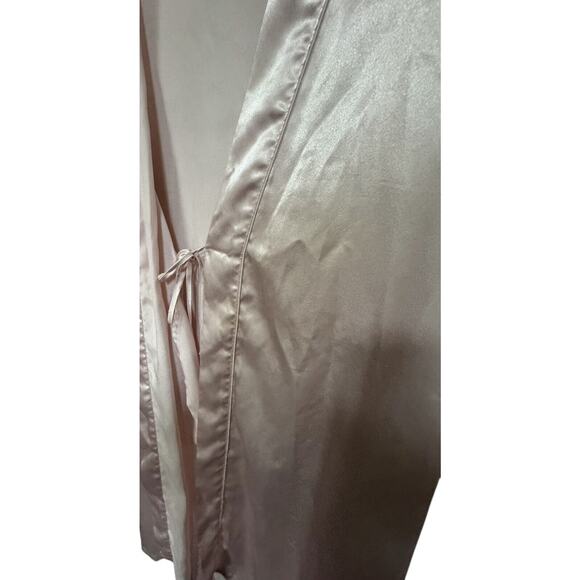 VTG Morgan Taylor Intimates Nightgown Robe Relax Large Silky Has Snags READ - Picture 5 of 14